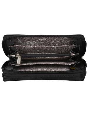 Anekaant Classic Black Leatherette Wallet 4