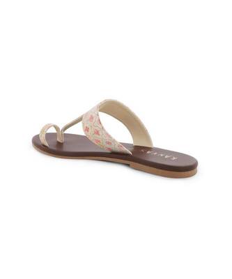 multicolor printed synthetic kolhapuris womens footwear 2
