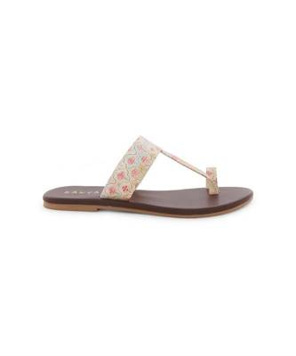 multicolor printed synthetic kolhapuris womens footwear 3