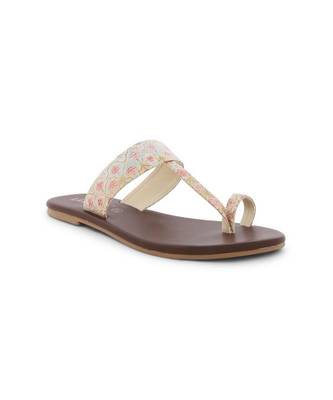 multicolor printed synthetic kolhapuris womens footwear 4