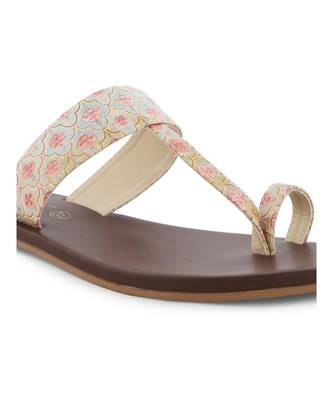 multicolor printed synthetic kolhapuris womens footwear 5