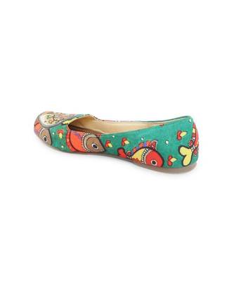 multicolor solid synthetic ballerinas womens footwear 2