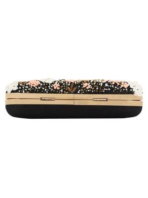 Anekaant Ethnique Blue and Multicoloured Party Clutch Bag 5