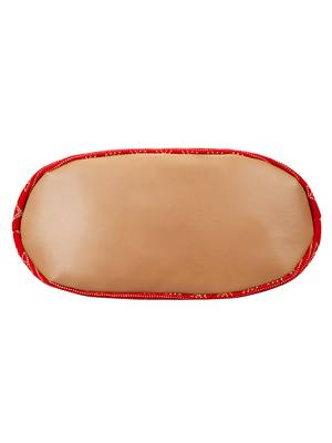 Anekaant Novus Cotton Jacquard Shoulder Bag Red 5