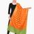Orange Banarasi Silk Zari Woven Dupatta