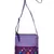 Anekaant La Borsa Alphabet Print Canvas Sling Bag Purple