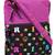 Anekaant La Borsa Alphabet Print Canvas Sling Bag Magenta and Black