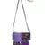 Anekaant La Borsa Print Canvas Sling Bag Purple