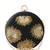 Anekaant Ethnic Embroidered Party Round Clutch Bag Black and Gold