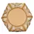Anekaant Lotus Artsilk Party Potli Bag Gold