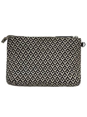 Anekaant Diamondus Multicoloured Beaded Cotton Sling bag 3