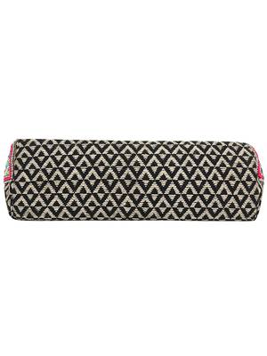 Anekaant Diamondus Multicoloured Beaded Cotton Sling bag 5