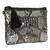 Anekaant Giltzy Silver Coinwork Cotton Sling bag