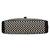 Anekaant Chevron Black & White Cotton Sling bag