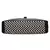 Anekaant Chevron Black & White Cotton Sling bag