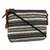 Anekaant Streak Black & White Jacquard and Cotton Sling bag