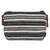 Anekaant Streak Black & White Jacquard and Cotton Sling bag