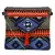 Anekaant Spruce Orange & Multicoloured Jacquard and Cotton Sling bag