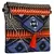 Anekaant Spruce Orange & Multicoloured Jacquard and Cotton Sling bag