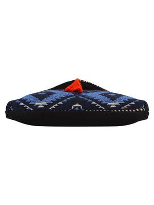 Anekaant Spruce Orange & Multicoloured Jacquard and Cotton Sling bag 5