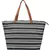 Anekaant Hoist Black & Multicoloured Jacquard and Cotton Handbag