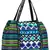 Anekaant Embroider Green & Multicoloured Jacquard Handbag