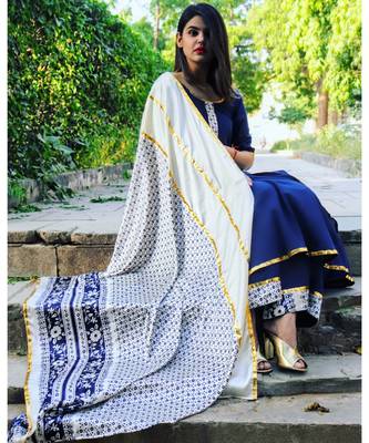 Royal Gold Blue Suit Set 3