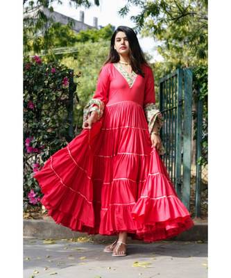 Peach Flare Suit Set 2