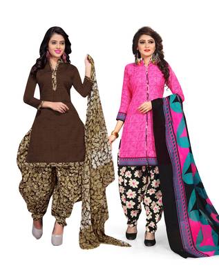 Cotton printed combo salwar with dupatta (set of 2) 1