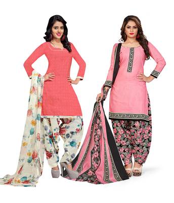 Cotton printed combo salwar with dupatta (set of 2) 1