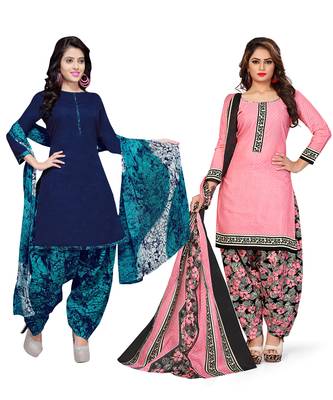 Cotton printed combo salwar with dupatta (set of 2) 1