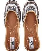 black solid ethnic women footwear