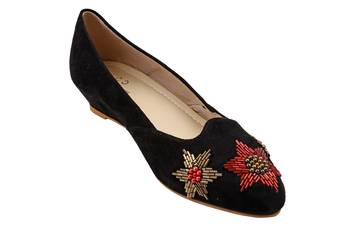 BLACK solid party women footwear 3