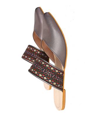 silver colorblocked casual women footwear 4