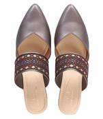 silver colorblocked casual women footwear