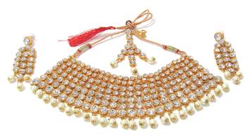 White necklace sets 1