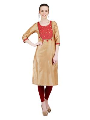 White printed viscose kurti 1