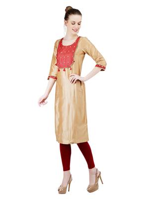 White printed viscose kurti 3