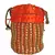 Designer Potli Bag with Beadwork For Women Orange
