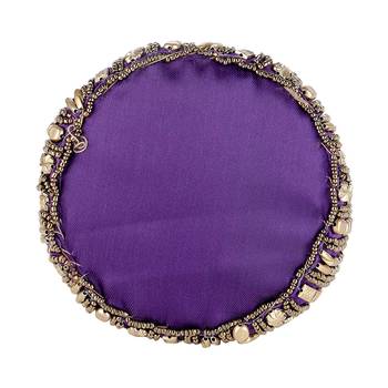 Designer Potli Bag with Beadwork For Women Purple 3