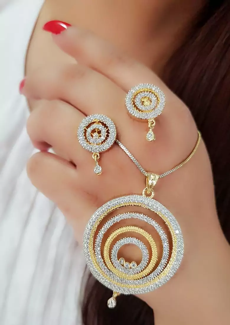 White necklaces