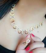 Gold necklaces