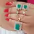 Green necklaces