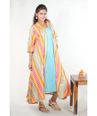 Multi Colour Shrug With Inner 1