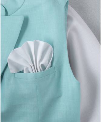 white plain linen boys kurta pyjama 2