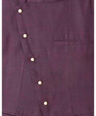 white plain cotton poly boys kurta 6