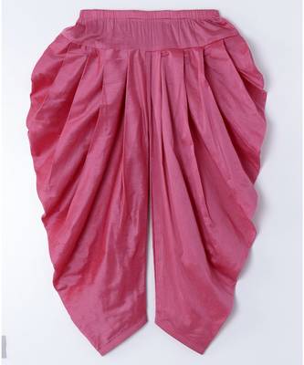 blue plain cotton poly boys dhoti kurta 2
