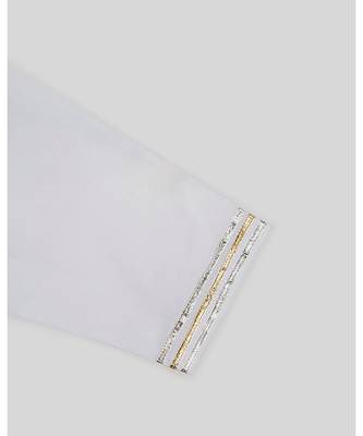 white plain cotton  kids kurtis 3