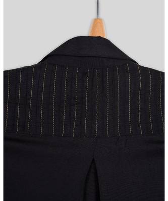 blue plain rayon kids kurtis 2