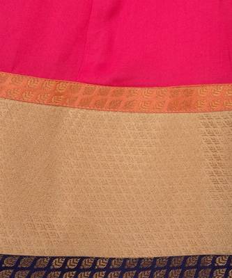 pink plain rayon kids kurtis 2
